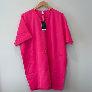 Vibrant Pink Short Sleeve Tee